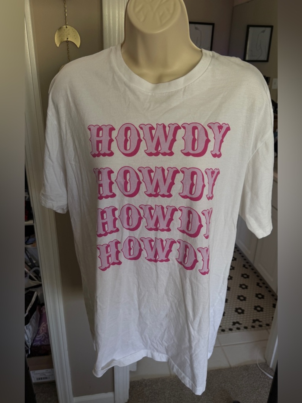 HOWDY Pink Tee